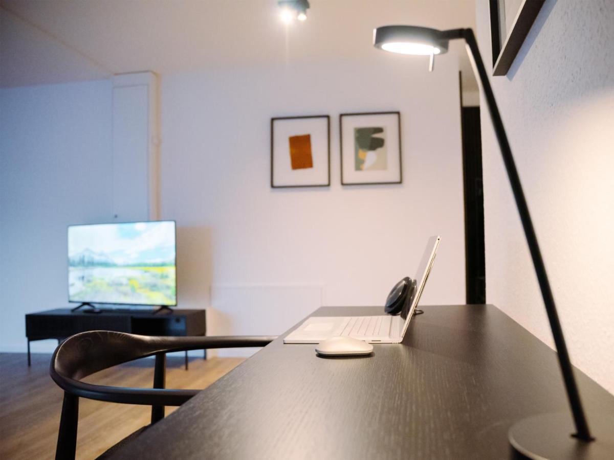 Lio Suite Design Apartment Balkon Terrasse Parken Fur 4 Personen Bad Salzuflen Bagian luar foto